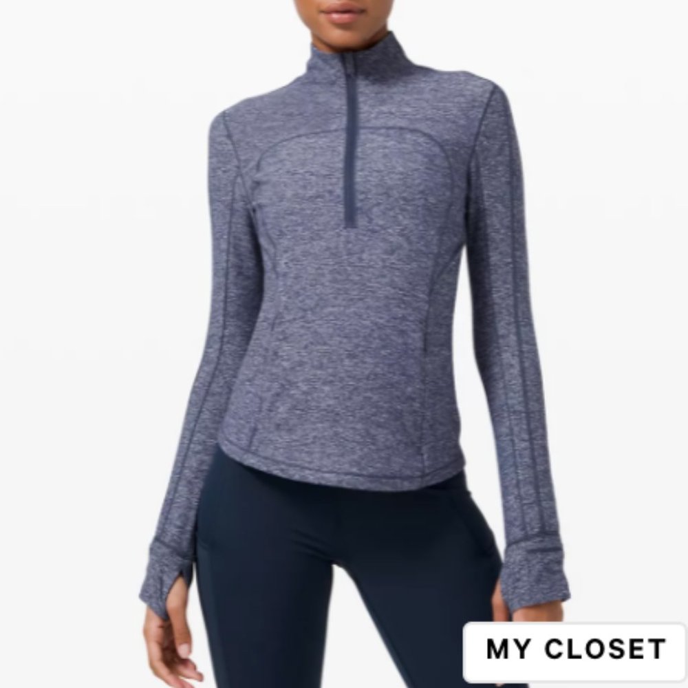 NWT LULULEMON rulu half zip
